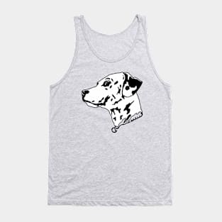 Dalmatian art Tank Top